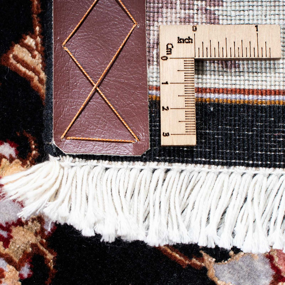 Alfombra Persa - Tabriz - Real - 244 x 166 cm - azul oscuro