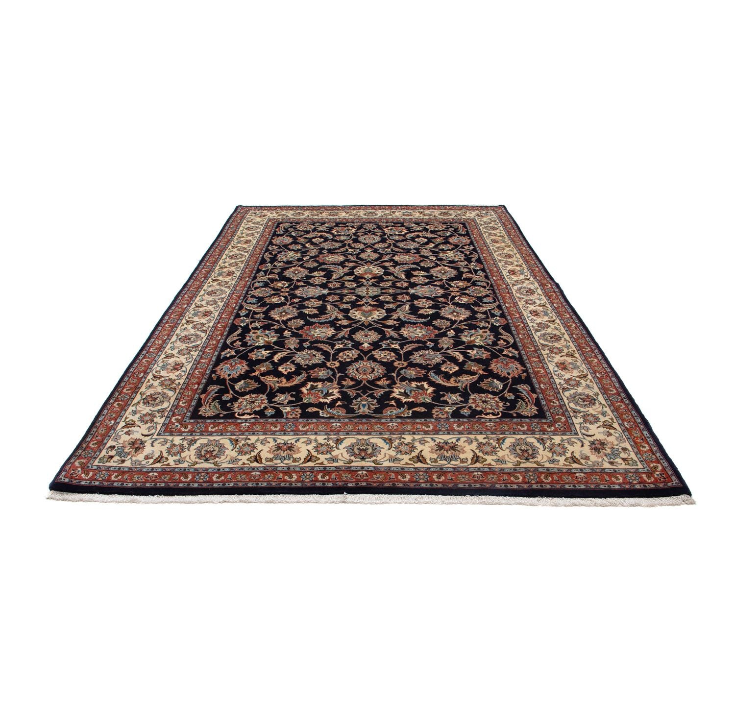 Alfombra persa - Clásica - 302 x 194 cm - negro