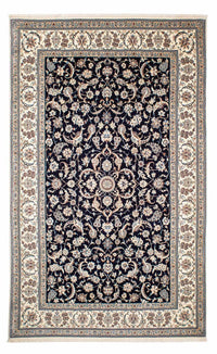 Alfombra Persa - Nain - Prima - 267 x 173 cm - azul oscuro