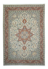 Alfombra Persa - Tabriz - Real - 303 x 207 cm - beige
