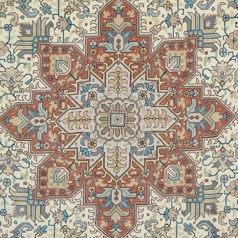 Alfombra Persa - Tabriz - Real - 303 x 207 cm - beige
