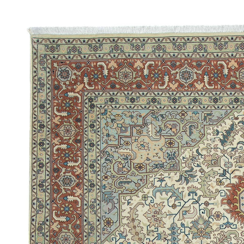 Alfombra Persa - Tabriz - Real - 303 x 207 cm - beige