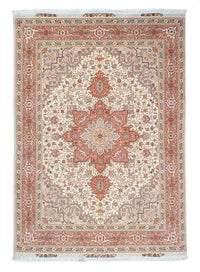 Alfombra Persa - Tabriz - Real - 207 x 152 cm - beige