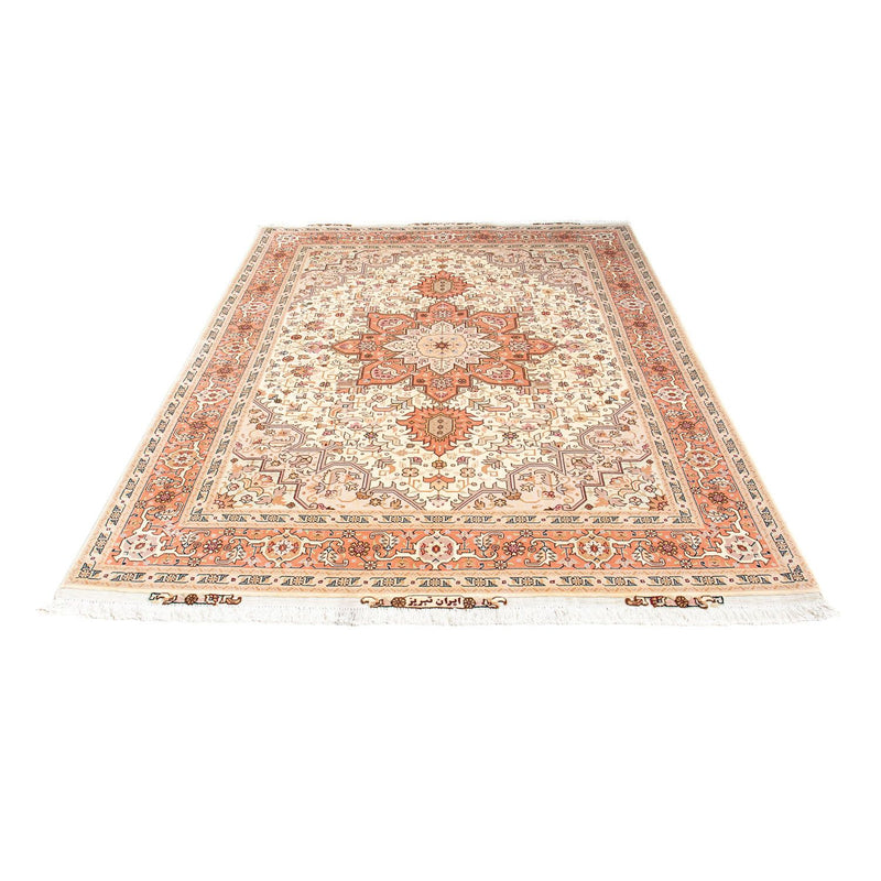 Alfombra Persa - Tabriz - Real - 207 x 152 cm - beige