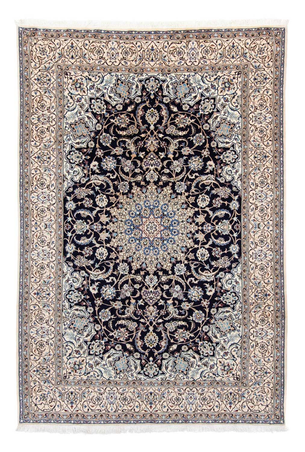 Alfombra Persa - Nain - Real - 290 x 204 cm - negro
