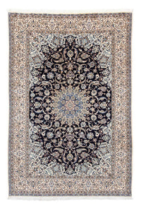 Alfombra Persa - Nain - Real - 290 x 204 cm - negro