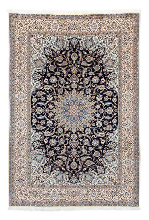 Alfombra Persa - Nain - Real - 290 x 204 cm - negro