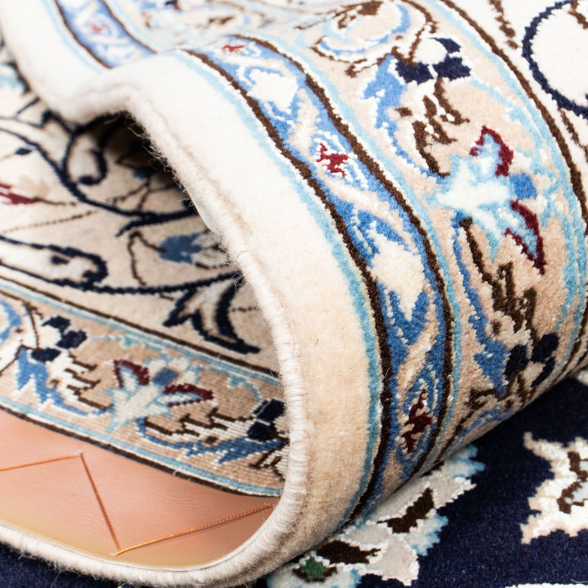 Alfombra Persa - Nain - Real - 290 x 204 cm - negro