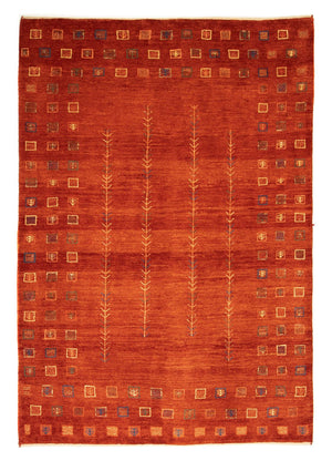 Alfombra Gabbeh - Persa - 230 x 165 cm - rojo