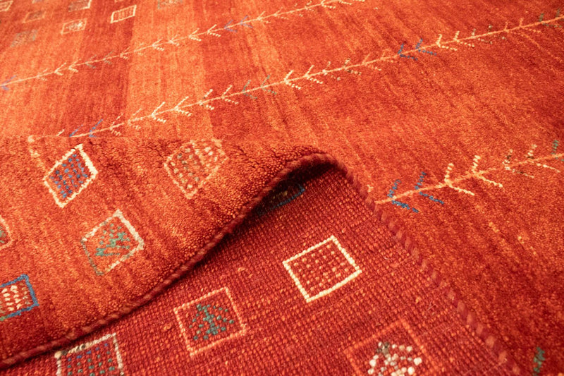 Alfombra Gabbeh - Persa - 230 x 165 cm - rojo