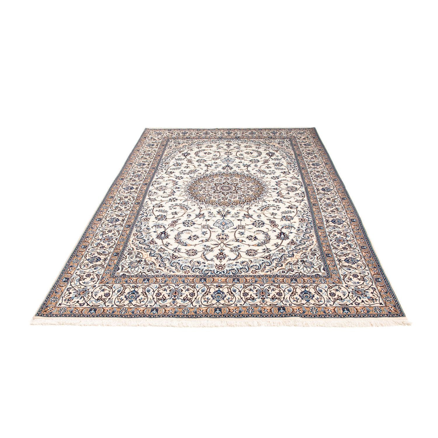 Alfombra Persa - Nain - Prima - 243 x 160 cm - beige