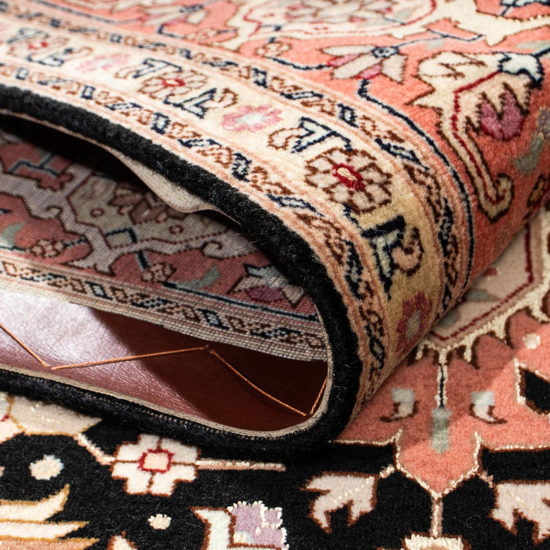 Alfombra Persa - Tabriz - Real - 200 x 152 cm - azul oscuro