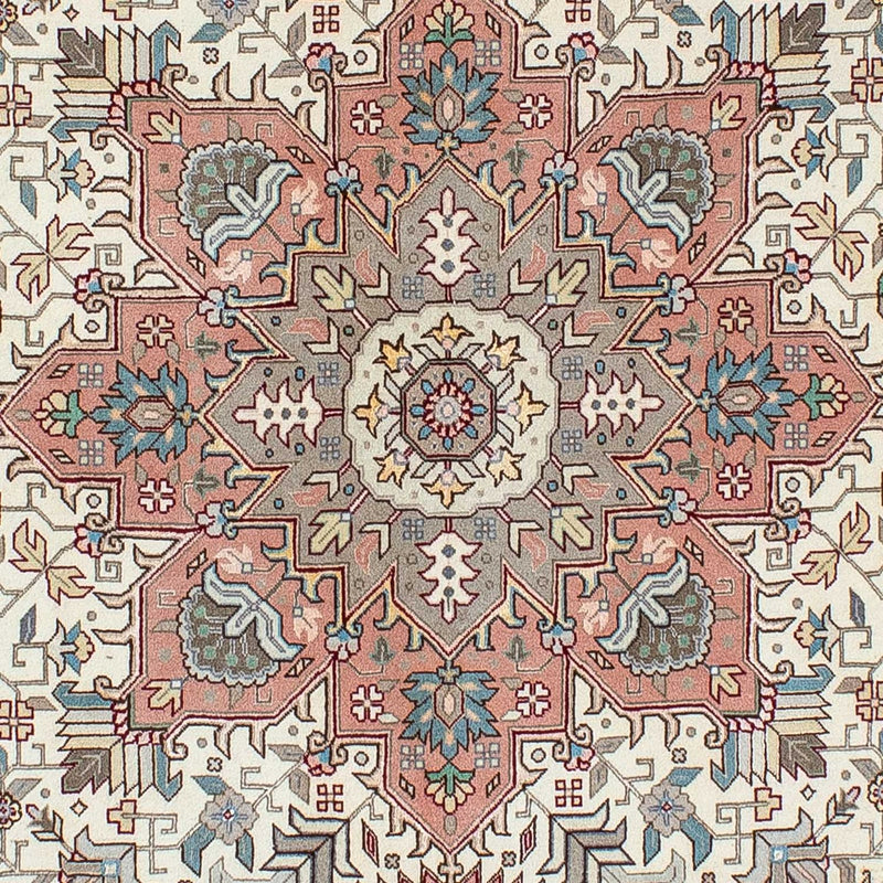 Alfombra Persa - Tabriz - Real - 200 x 151 cm - beige