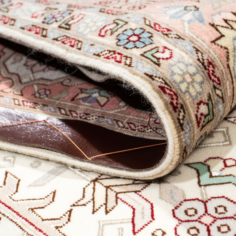 Alfombra Persa - Tabriz - Real - 200 x 151 cm - beige