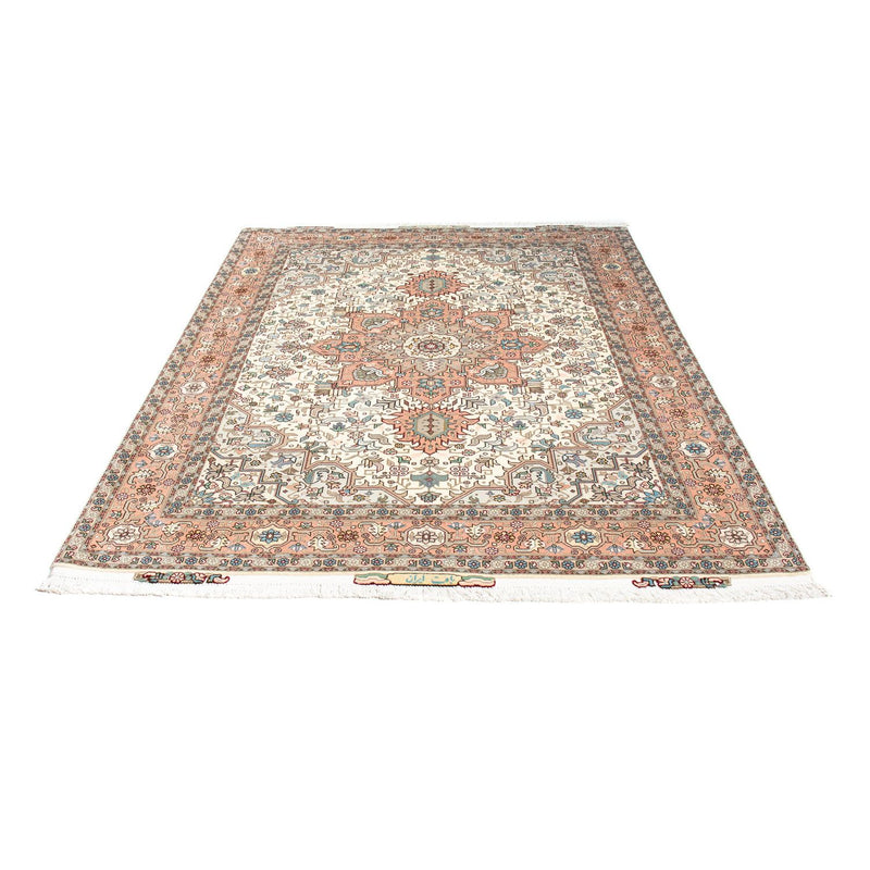Alfombra Persa - Tabriz - Real - 200 x 151 cm - beige