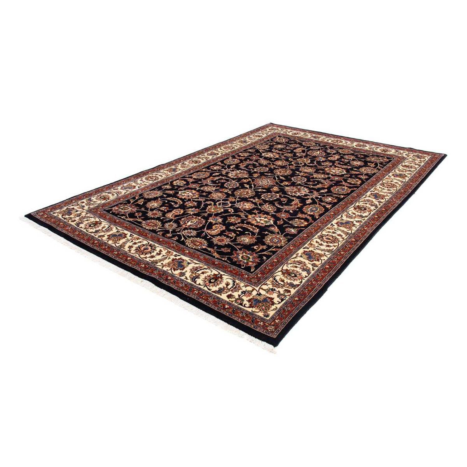 Alfombra persa - Clásica - 297 x 203 cm - azul oscuro
