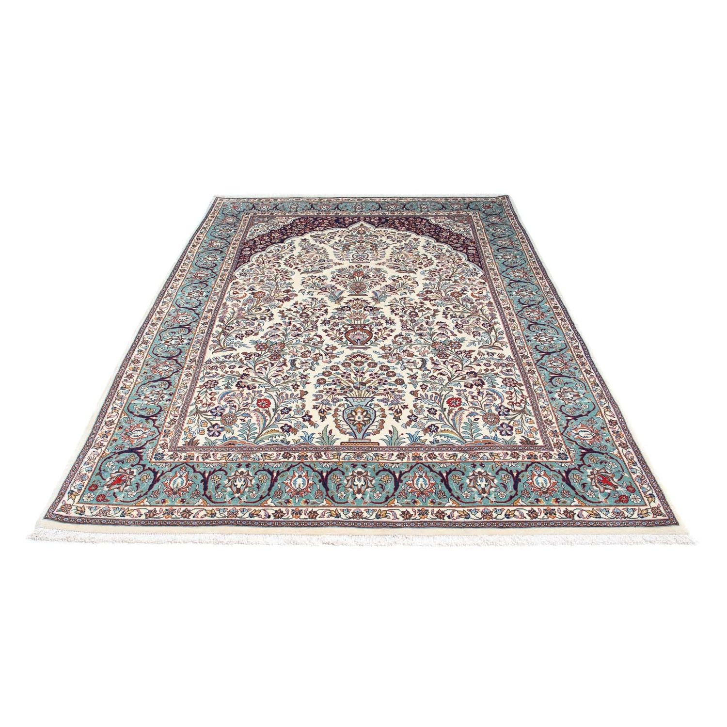 Alfombra persa - Ghom - 258 x 163 cm - beige