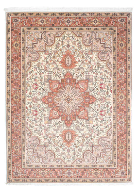 Alfombra Persa - Tabriz - Real - 208 x 153 cm - beige