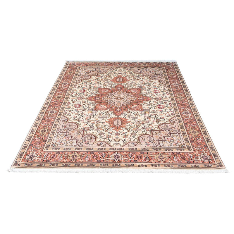Alfombra Persa - Tabriz - Real - 208 x 153 cm - beige