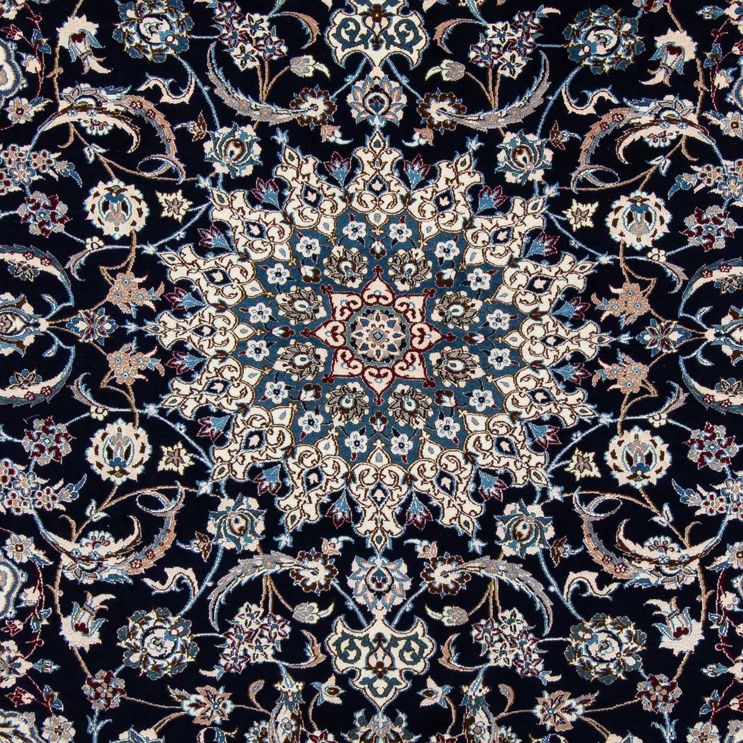 Alfombra Persa - Nain - Real - 303 x 203 cm - negro