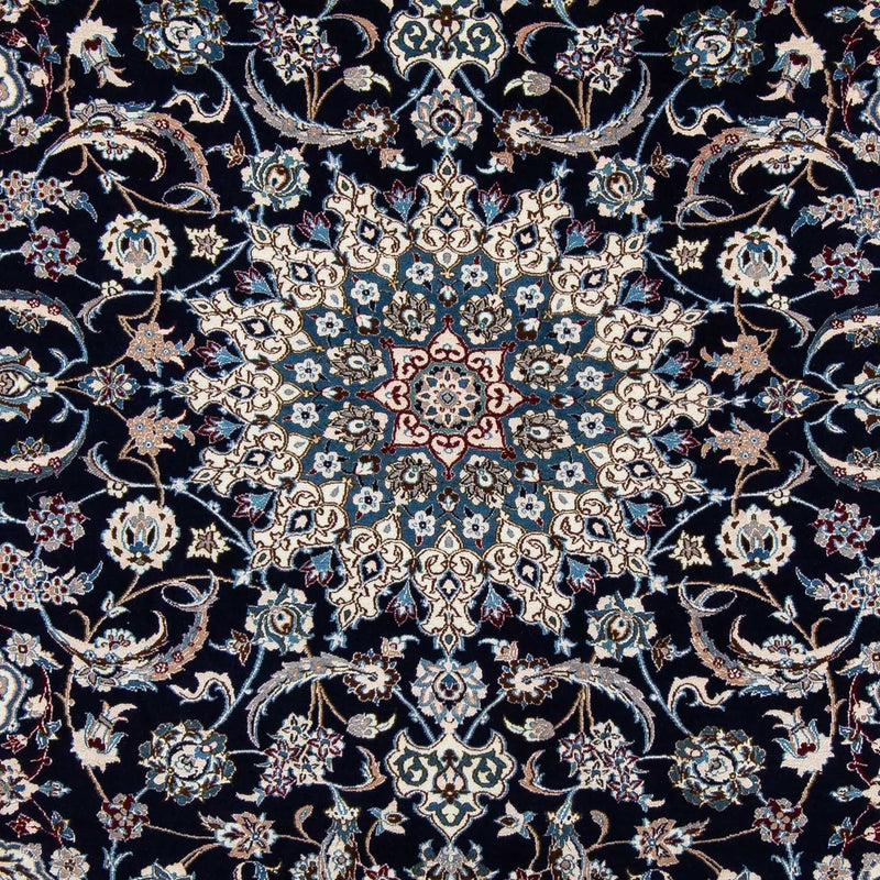 Alfombra Persa - Nain - Real - 303 x 203 cm - negro