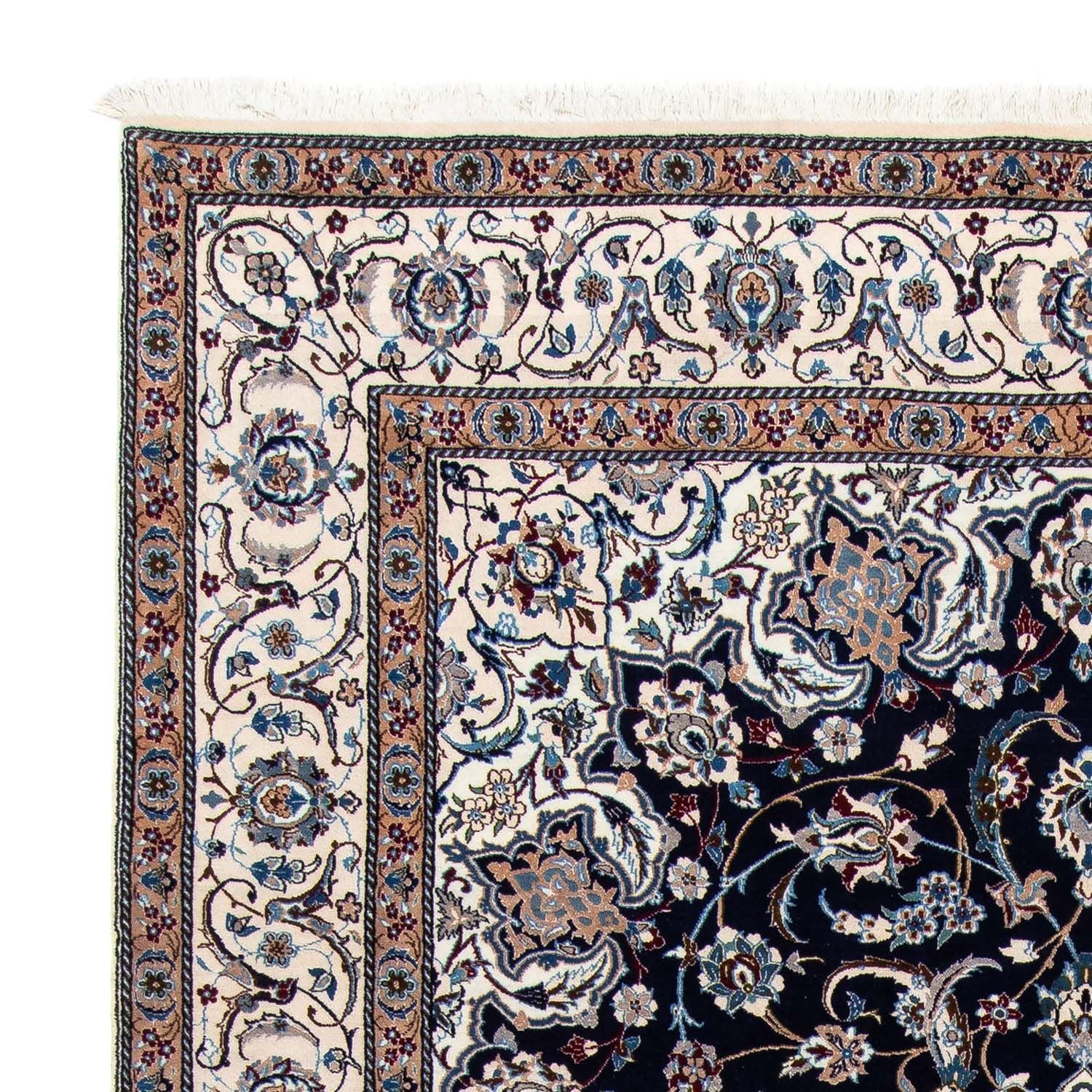 Alfombra Persa - Nain - Real - 303 x 203 cm - negro