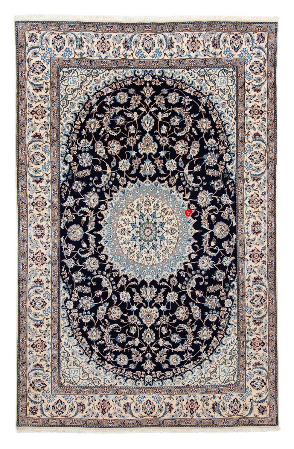 Alfombra Persa - Nain - Real - 300 x 202 cm - negro