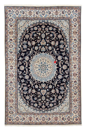 Alfombra Persa - Nain - Real - 300 x 202 cm - negro