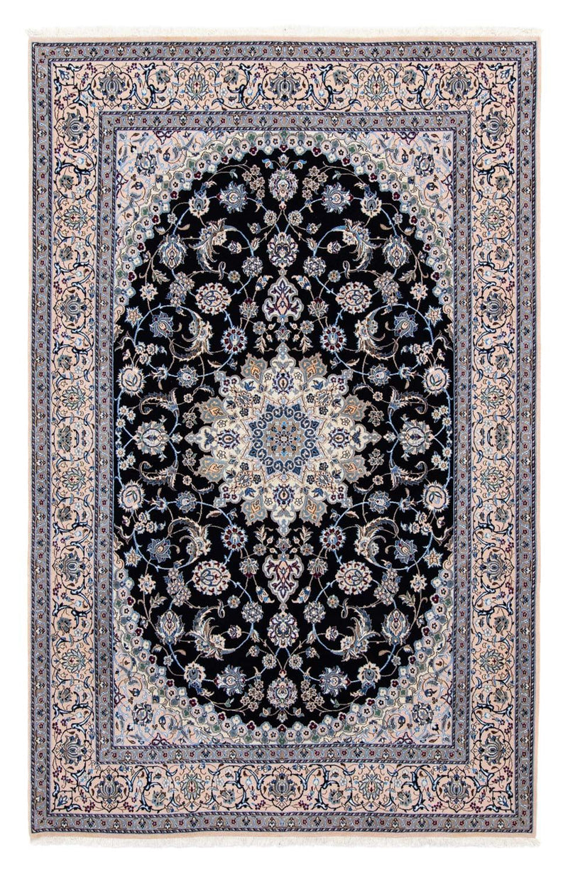 Alfombra Persa - Nain - Real - 295 x 204 cm - negro