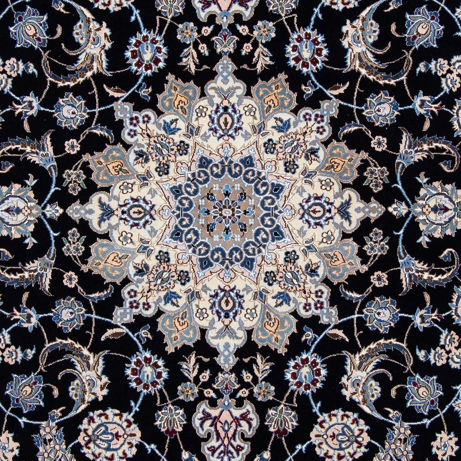 Alfombra Persa - Nain - Real - 295 x 204 cm - negro