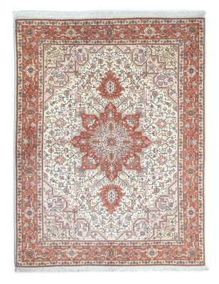 Alfombra Persa - Tabriz - Real - 201 x 149 cm - beige