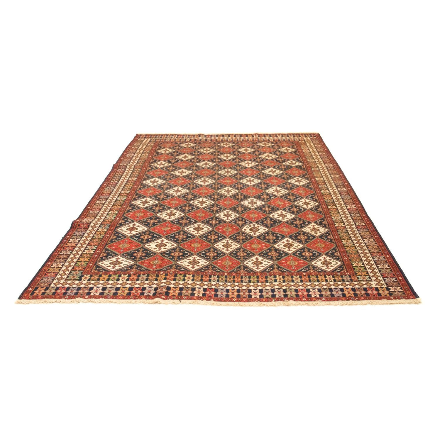Alfombra persa - Nómada - 289 x 192 cm - multicolor