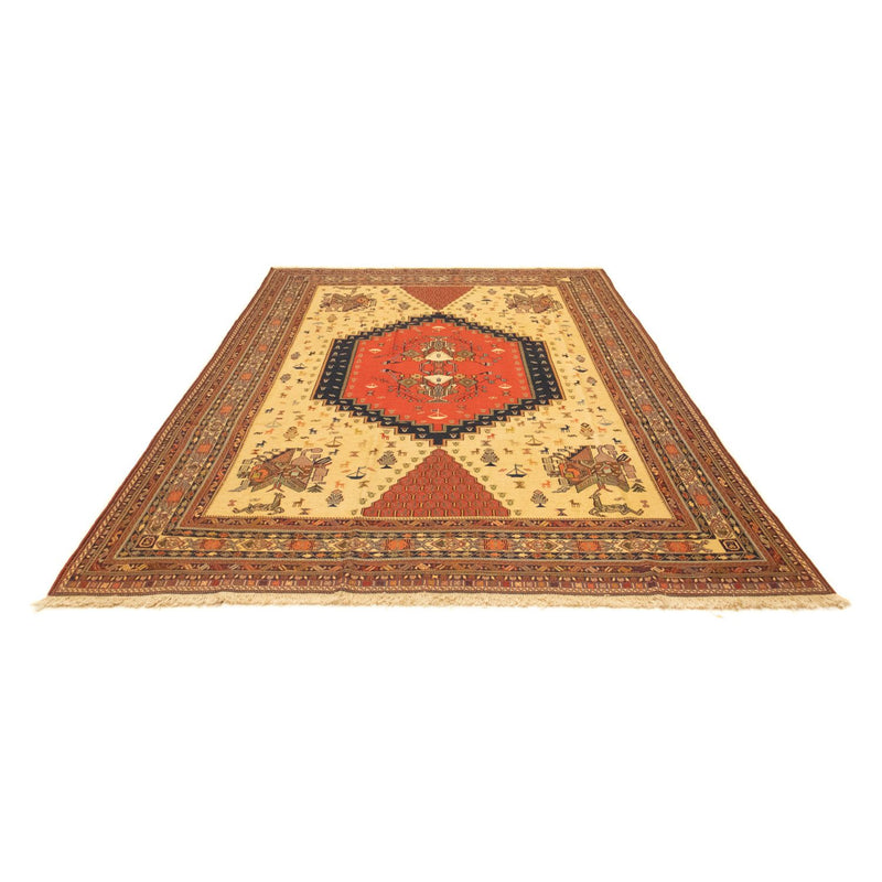 Alfombra persa - Nómada - 302 x 194 cm - oro