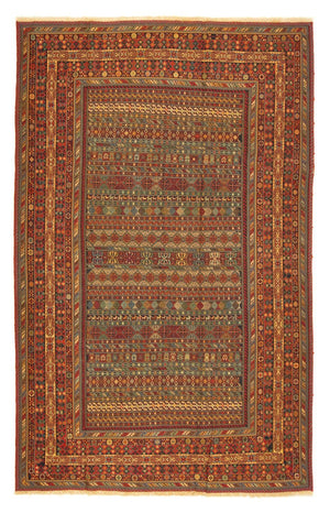 Alfombra persa - Nómada - 297 x 195 cm - multicolor