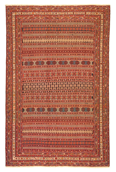 Afshar Sirjan Alfombra 196x291cm - Alfombra persa