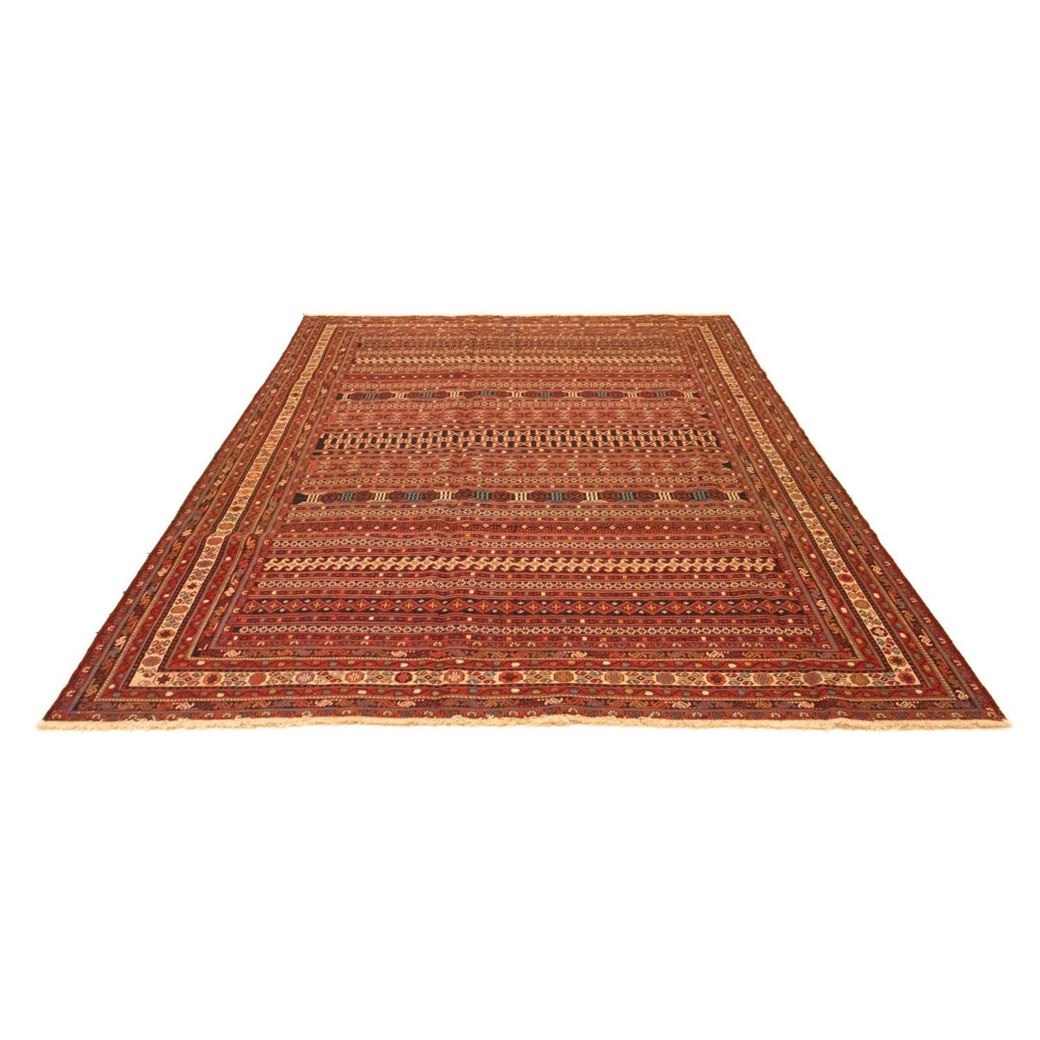 Alfombra persa - Nómada - 291 x 196 cm - multicolor