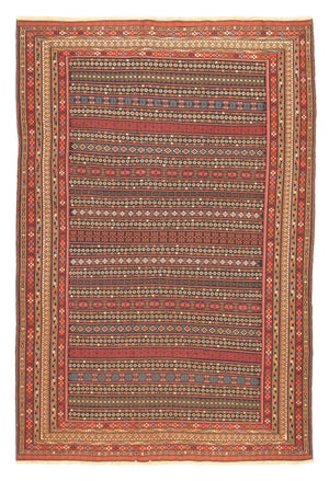 Alfombra persa - Nómada - 291 x 192 cm - multicolor
