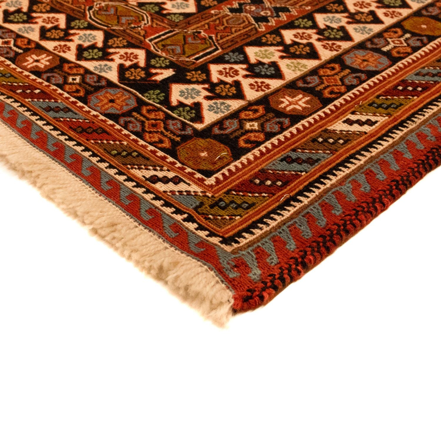 Alfombra persa - Nómada - 293 x 197 cm - multicolor