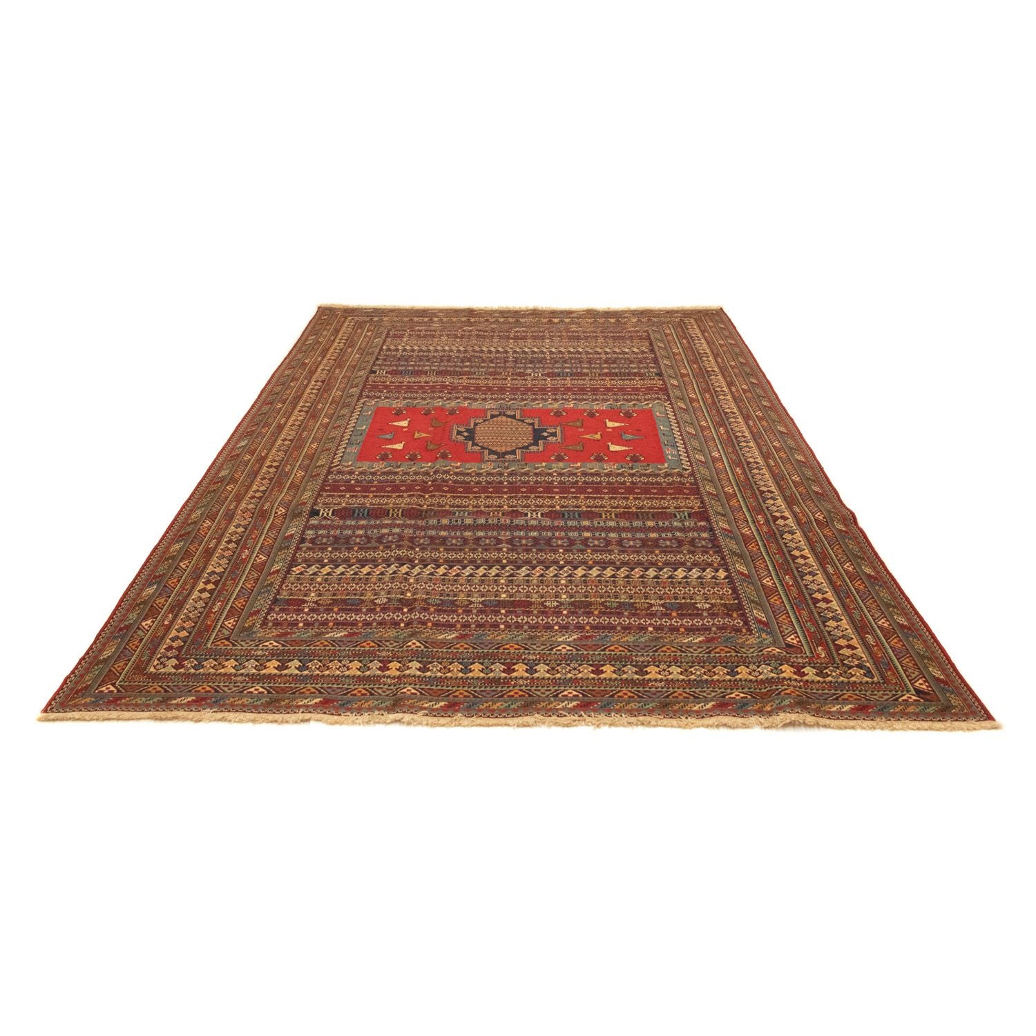 Alfombra persa - Nómada - 300 x 192 cm - multicolor