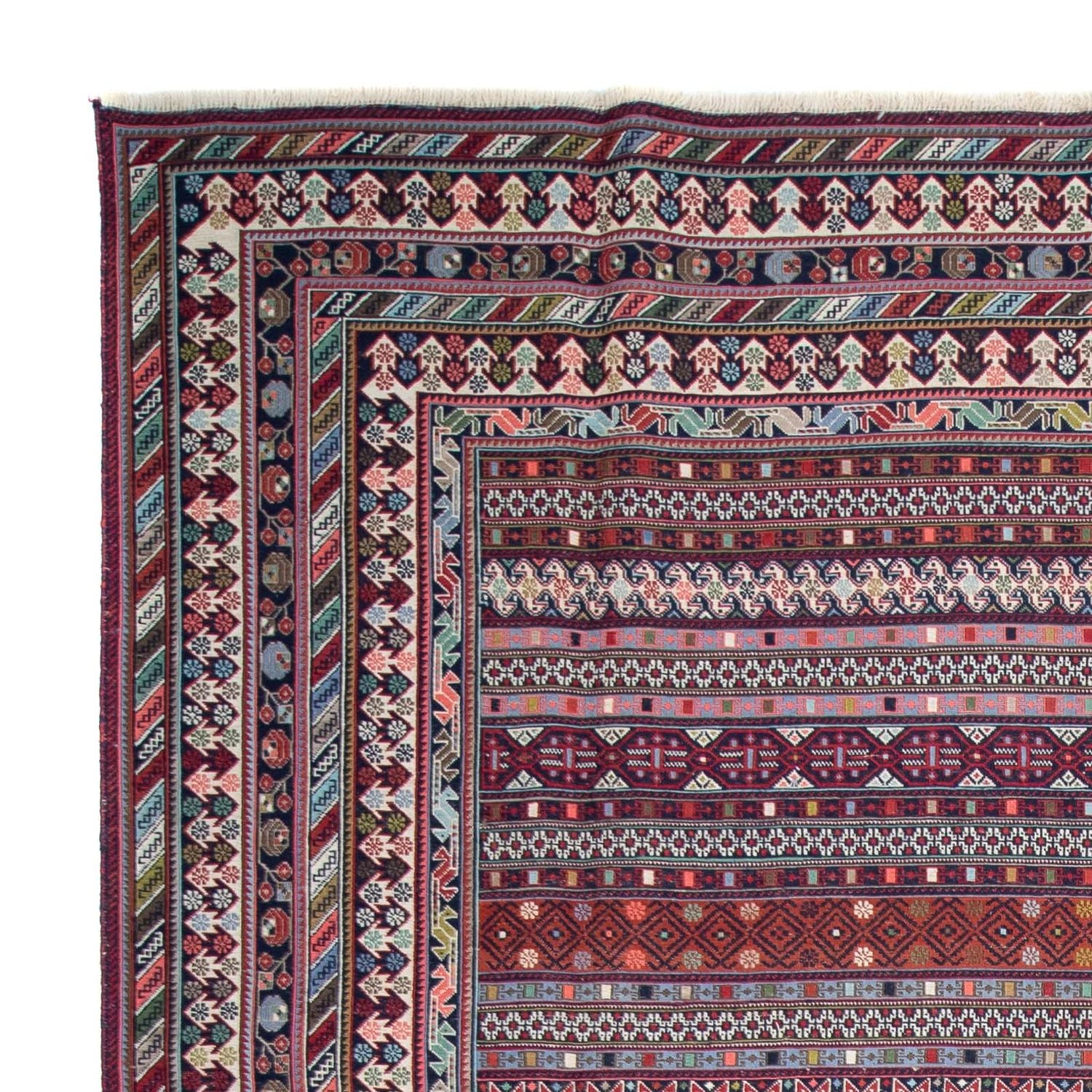 Alfombra persa - Nómada - 304 x 196 cm - multicolor