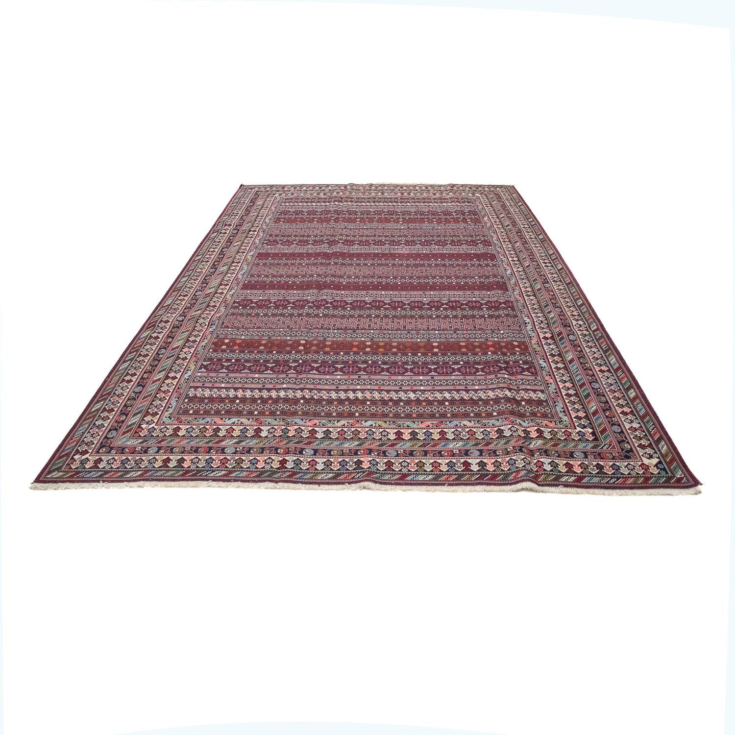 Alfombra persa - Nómada - 304 x 196 cm - multicolor