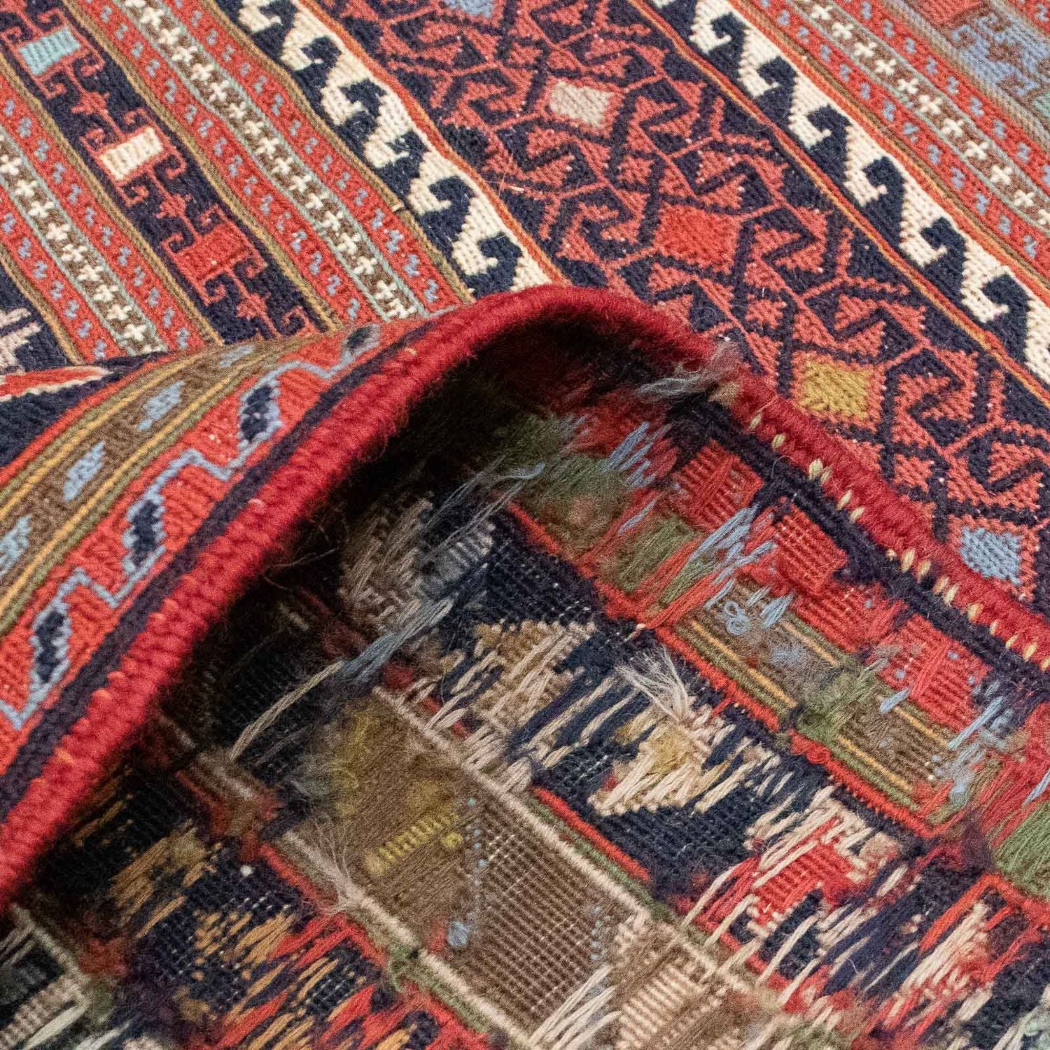 Alfombra persa - Nómada - 290 x 197 cm - multicolor