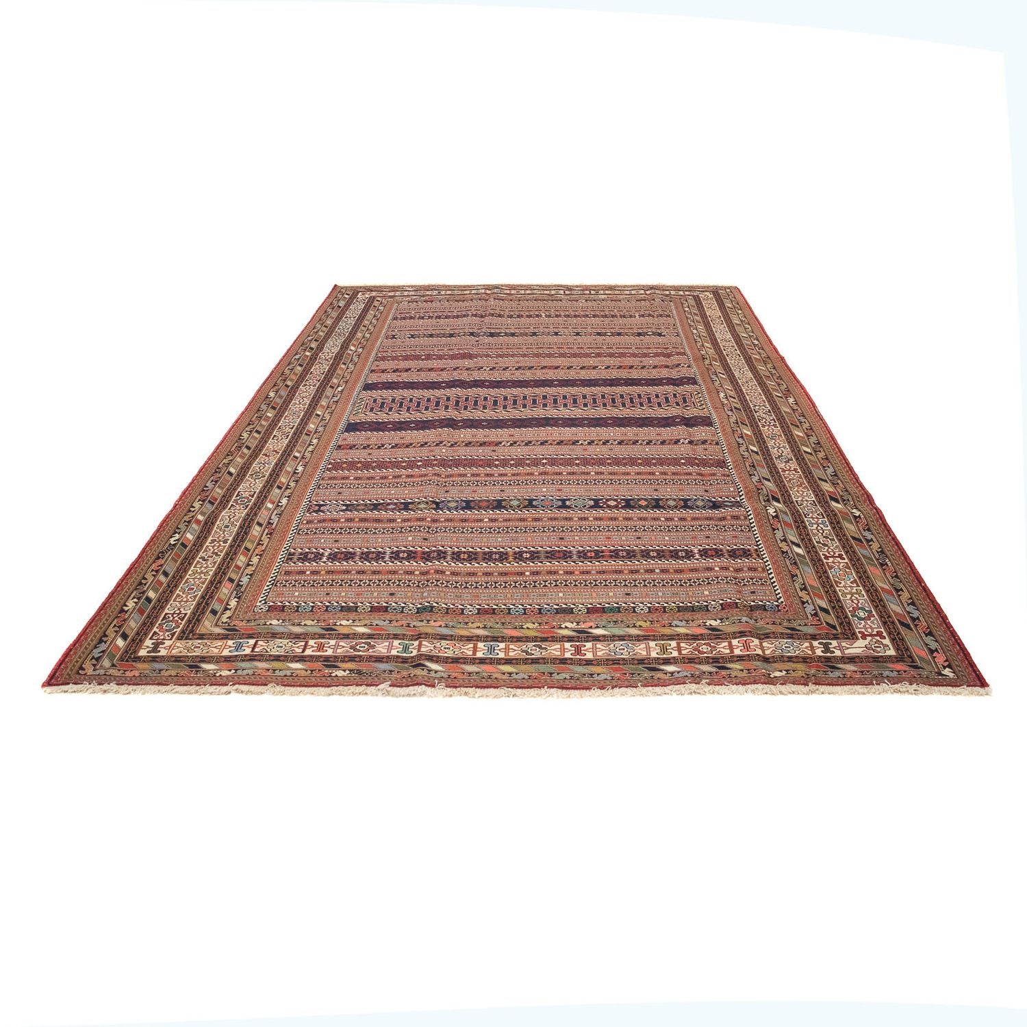 Alfombra persa - Nómada - 290 x 197 cm - multicolor