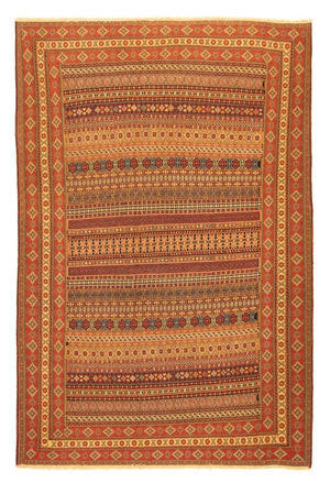 Alfombra persa - Nómada - 287 x 196 cm - multicolor