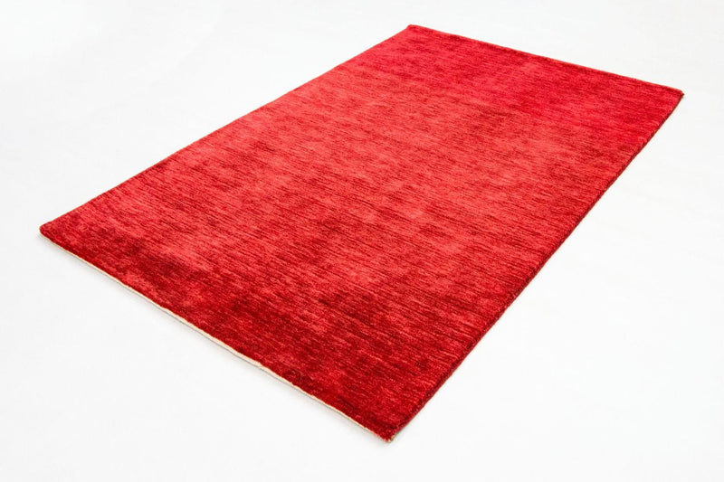 Alfombra de lana - 178 x 117 cm - rojo