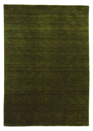 Alfombra Gabbeh - Softy - 300 x 250 cm - verde oscuro