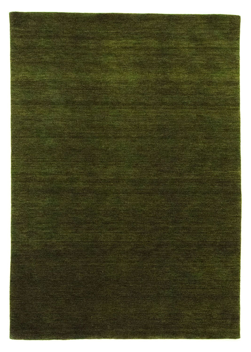 Alfombra Gabbeh - Softy - 300 x 250 cm - verde oscuro