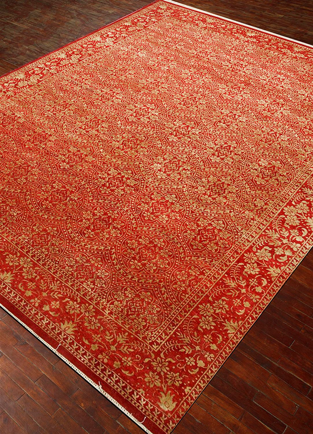 Alfombra de lana - 395 x 295 cm - naranja