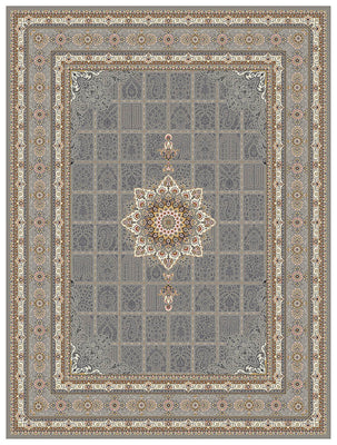 Alfombra tejida oriental - Eastern Elegance - rectángulo