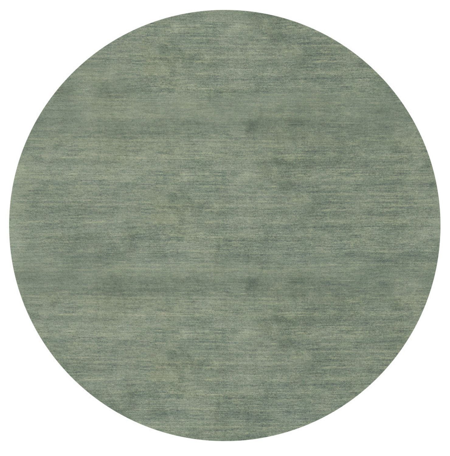 Alfombra Gabbeh - Indus redondo  - 200 x 200 cm - plata